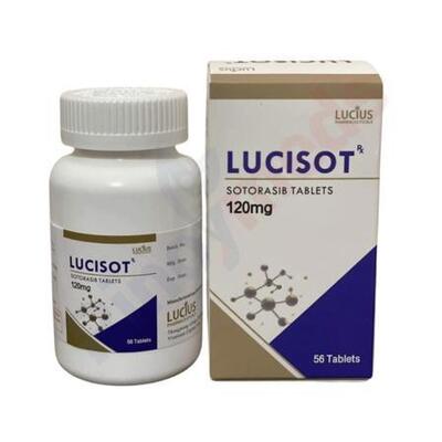 Купить Lucius LuciSot Sotorasib 120mg For KRAS G12C Mutant NSCLC And Colorectal Cancer Intervention Производство в сети