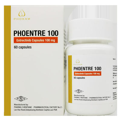 Roche、Phokam、Tlph、 Энтректиниб RXDX-101 Rozlytrek 200 мг*90 таблеток Пан-опухолевая направленность, иммунные препараты для рака 1, 2, 3 стадии