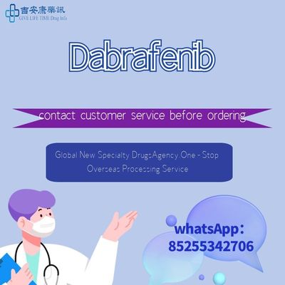 Novartis Dabrafenib GSK2118436 Tafinilar 50mg*28 таблетки Немелкоклеточный рак легких, рак толстой кишки, рак щитовидной железы, меланома
